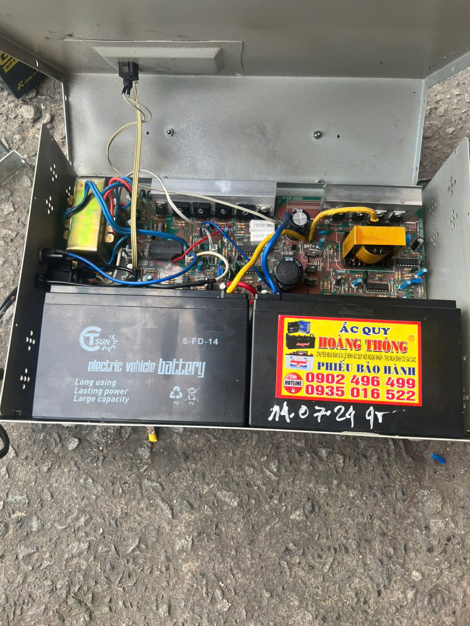 ắc quy cửa cuốn công nghiệp , ắc quy loa keo kéo 12v-15ah