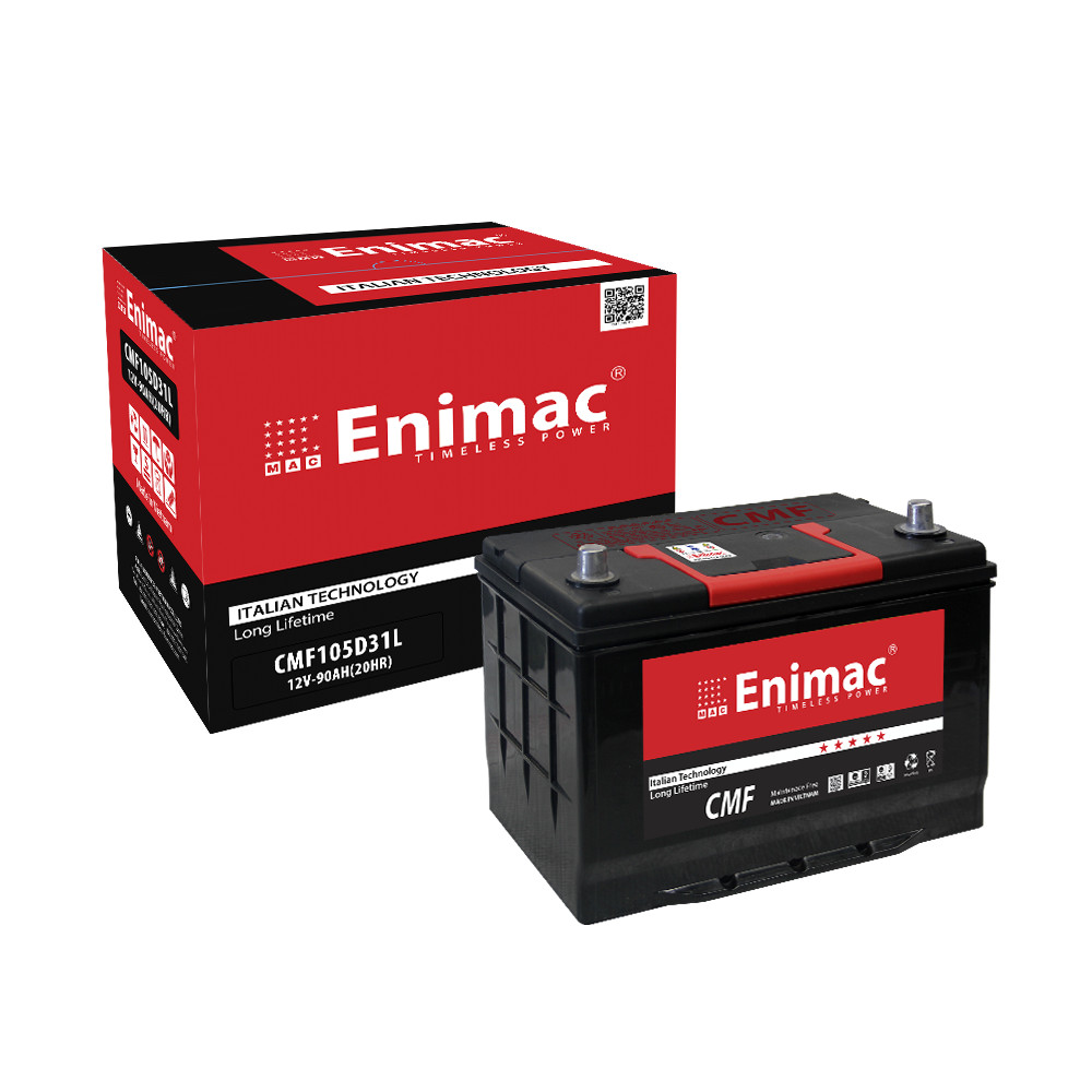 ắc quy enimac cmf 105d31rl 12v-90ah