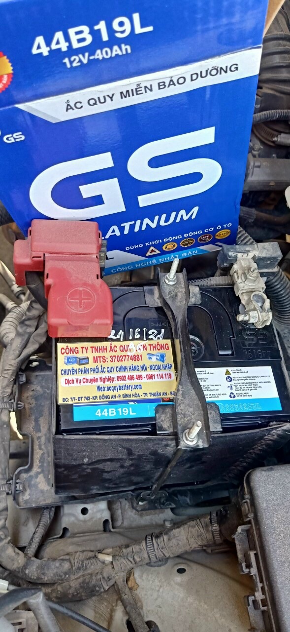 BÌNH ẮC QUY GS MF 12V-35AH