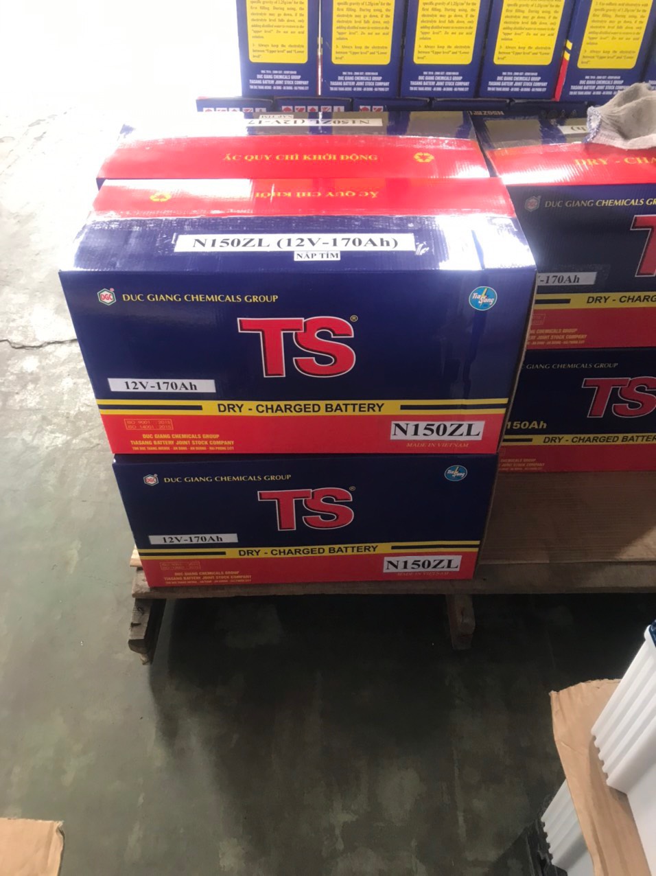 ắc quy ts n150zl 12v-17oah