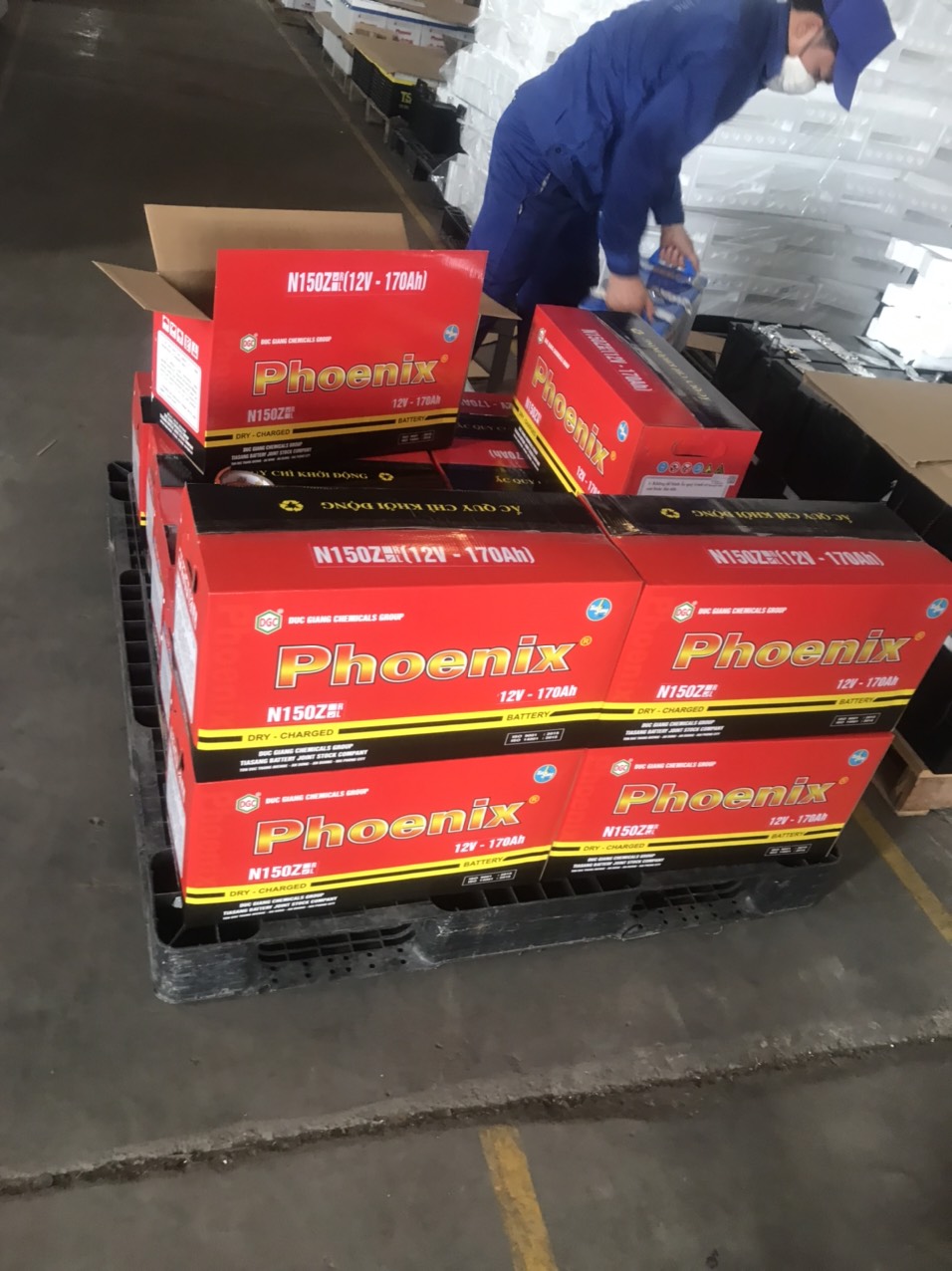ắc quy phoenix cmf n150zr 12v-170ah