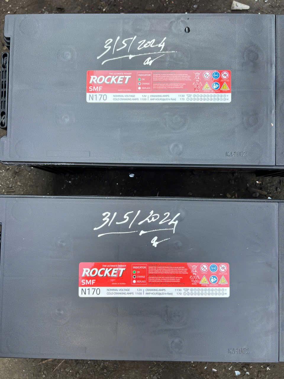 ắc quy rocket n170r 12v-170ah